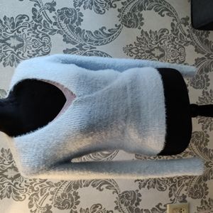 Pink Rose Fuzzy Sweater